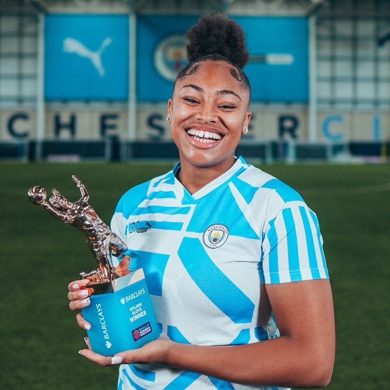 Golden Glove Winner WSL 2023/24 jatuh ke tangan Khiara Keating.

Sebuah eksperimen yang amat berhasil dari Gareth Taylor 👏🏻

#BarclaysWSL