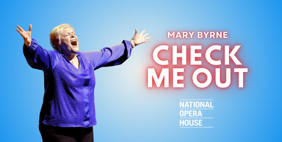 Be sure to check out X-Factor sensation, Mary Byrne, in her one-woman show, 'Mary Byrne – Check Me Out' as she brings the audience through a riveting & emotional journey through her remarkable life. Sat 22 June 7.30PM. €27 + Facility Fee 👉 rebrand.ly/8txnxbh