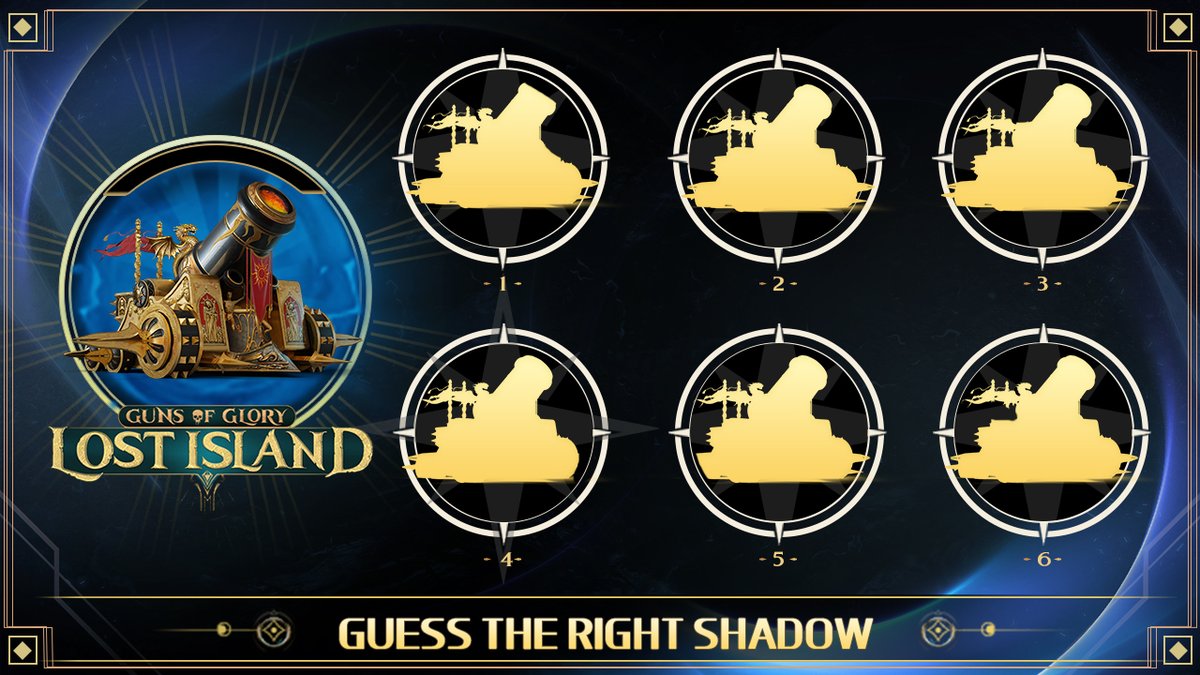 Musketeers!

Let's put your observation skills to the test with this challenge! Can you spot the shadow that perfectly matches the Artillery in the image? 😉

#Gunsofglory #mobilegame
