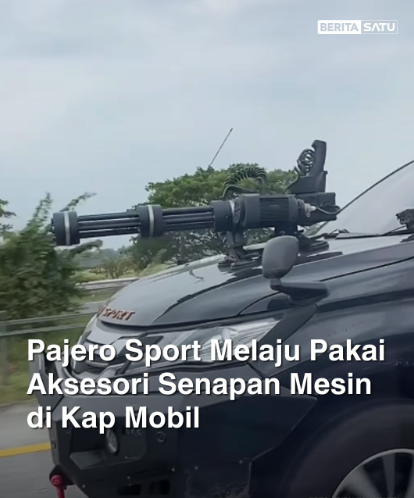 Keren dimana ini ya, Netizen pun mempertanyakan keaslian aksesori tersebut dan aturan yang mengizinkan pemasangannya pada mobil sipil. Hingga berita ini diturunkan, unggahan video modifikasi tersebut telah dikomentari ratusan netizen.