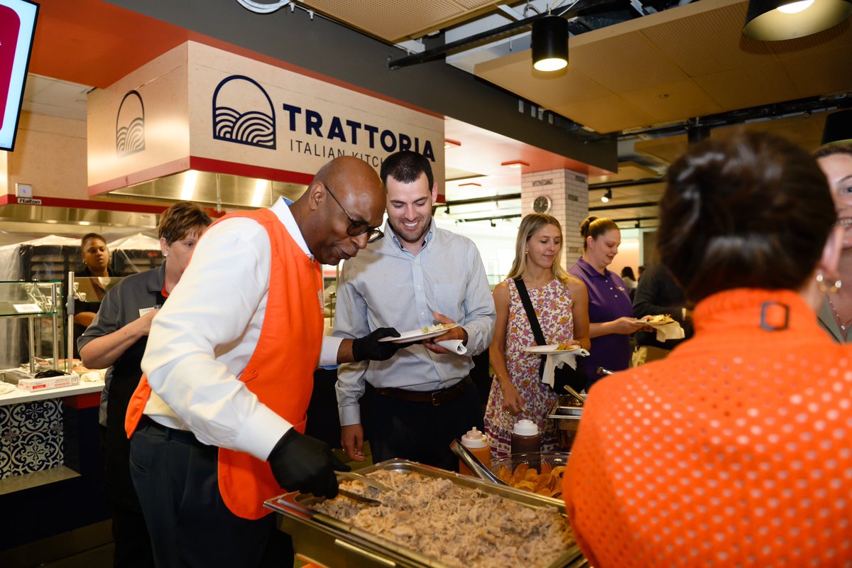 Yesterday, I enjoyed again serving our outstanding faculty and staff during the annual Employee Appreciation Lunch!