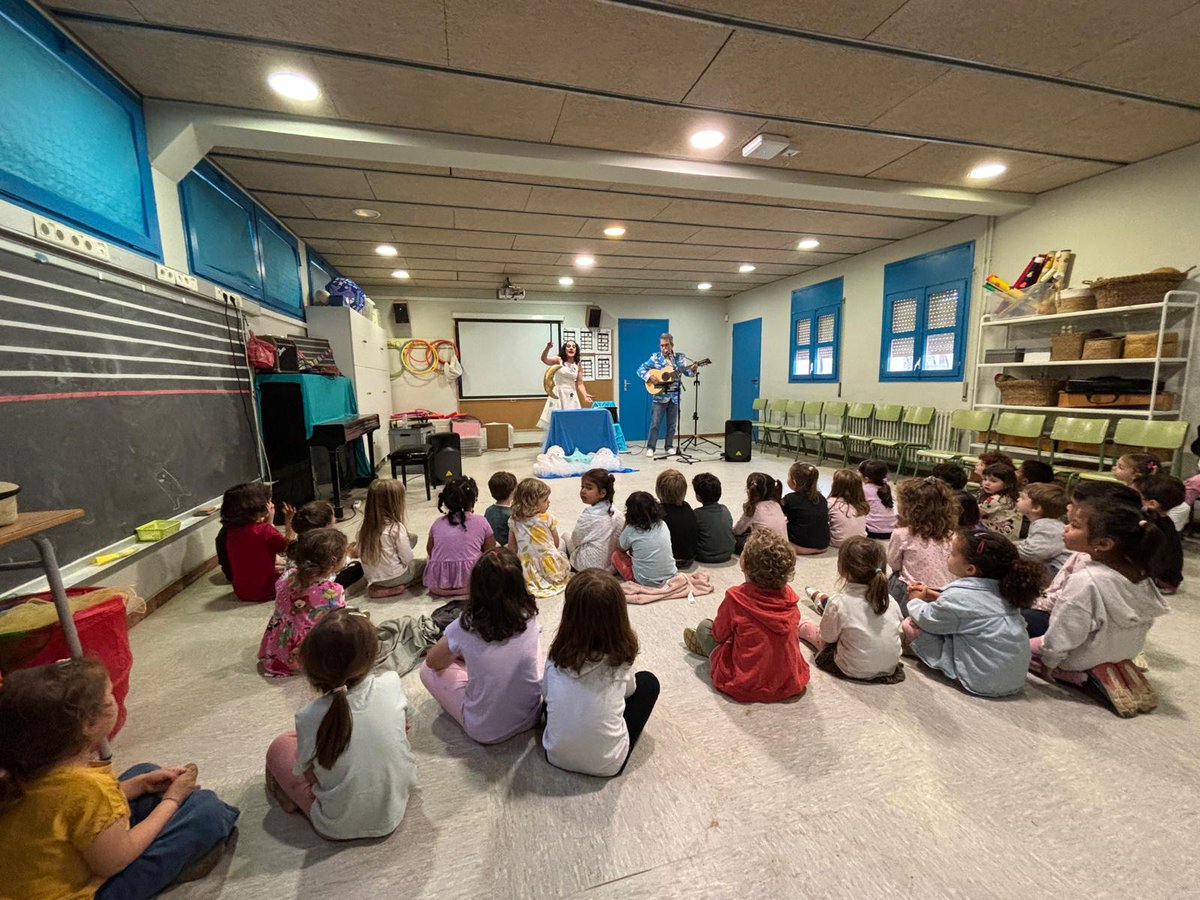 #I3Farigola gaudim amb l’audició musical El petit món dels somnis amb la Companyia @bat_audicions.