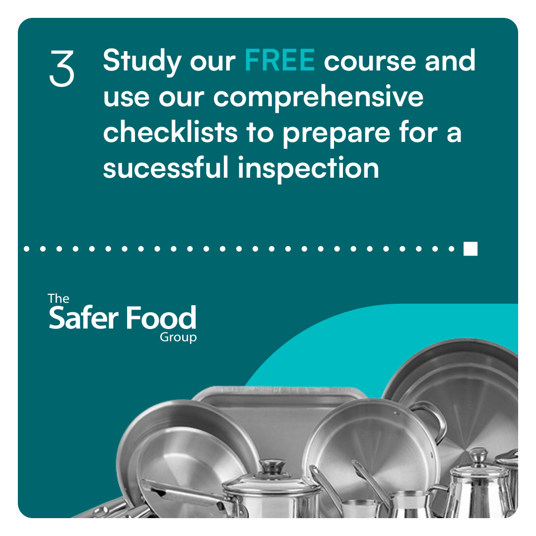 SaferFoodGroup's tweet photo. Don't stress about your food hygiene inspection. 

With the Safer Food Group's new FHRS course you can prepare for your inspection in confidence. Learn about the process, audit your own business and create action plan to get your premises in shape  - and score that top rating! https://t.co/u2FZCJgOFR