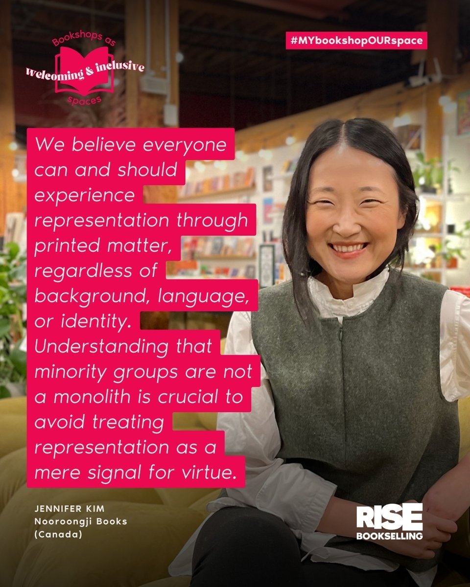 🇨🇦 For close to 2 years, @NooroongjiBooks in Vancouver, Canada, has been a welcoming book haven for customers from all backgrounds 🤗. 

Read more about the bookshop's values and mission in the words of its owner Jennifer 🔎bit.ly/3QIjw4u
#MYbookshopOURspace