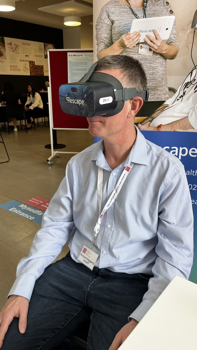 CTRCardiffUni (@ctrcardiffuni) on Twitter photo Fantastic to try the <a href="/VR_Melody_Wales/">VR MELODY</a> experience today. Testing therapeutic application of VR tech. Come and visit today in Hadyn Ellis.
<a href="/DrKimSmallman/">Kim Smallman</a>
<a href="/CUBLSResearch/">CU BLS Research</a> <a href="/TreialonCymru/">Treialon Cymru</a> <a href="/ResearchWales/">Health and Care Research Wales</a> <a href="/UKCTUNetwork/">UKCRC CTU Network</a> <a href="/CUmedicengage/">Cardiff University School of Medicine</a> @kerryhood <a href="/cardiffuni/">Cardiff University</a>
#CTRCelebratingPartnerships Fantastic to try the <a href="/VR_Melody_Wales/">VR MELODY</a> experience today. Testing therapeutic application of VR tech. Come and visit today in Hadyn Ellis.
<a href="/DrKimSmallman/">Kim Smallman</a>
<a href="/CUBLSResearch/">CU BLS Research</a> <a href="/TreialonCymru/">Treialon Cymru</a> <a href="/ResearchWales/">Health and Care Research Wales</a> <a href="/UKCTUNetwork/">UKCRC CTU Network</a> <a href="/CUmedicengage/">Cardiff University School of Medicine</a> @kerryhood <a href="/cardiffuni/">Cardiff University</a>
#CTRCelebratingPartnerships