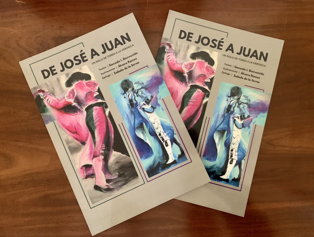 [📸 𝗖𝗨𝗟𝗧𝗨𝗥𝗔] Se está presentando en la sala Bienvenida el libro de Álvaro Ramos y Gonzalo Bienvenida. 📖 “De José a Juan. Un siglo de toreo a la verónica”. #DíaDeLaTauromaquia #SanIsidro2024