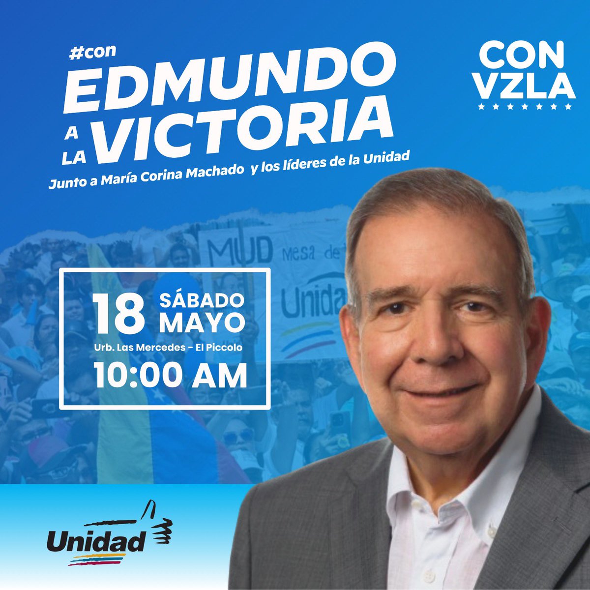 En la Victoria por la victoria. Toda Aragua, allí nos vemos con Edmundo para todo el mundo.