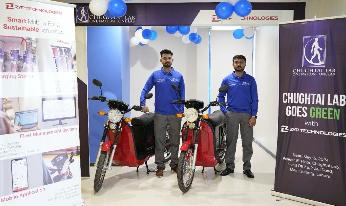 Aatif Awan (@aatif_awan) on Twitter photo 1/ Congrats <a href="/ZypTech/">Zyp Technologies</a> and <a href="/ChughtaiLab/">Chughtai Lab - Official</a> on launching their electric mobility partnership after successful conclusion of the pilot. The riders drove Zyp electric motorbikes for over 75,000 Kilometers during the pilot and had an outstanding NPS of 39 1/ Congrats <a href="/ZypTech/">Zyp Technologies</a> and <a href="/ChughtaiLab/">Chughtai Lab - Official</a> on launching their electric mobility partnership after successful conclusion of the pilot. The riders drove Zyp electric motorbikes for over 75,000 Kilometers during the pilot and had an outstanding NPS of 39