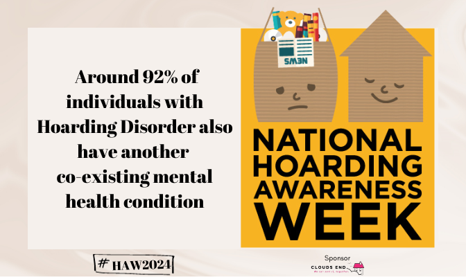 92% of individuals with Hoarding Disorder/Behaviour also have another coexisting mental health conditions, which can lead them to self-neglect. For more information on how to report concerns relating to hoarding and/or self-neglect visit kmsab.org.uk/p/professional…