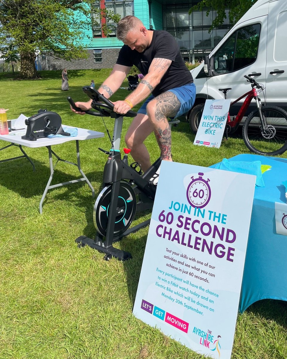If you missed us at our events last weekend, you can catch us over this weekend to join in on our 60-second challenge 🙌

Over this weekend, we’ll be attending the Dailly Village Fete on Saturday 18th May, at Memorial Park 📍

See you all there.