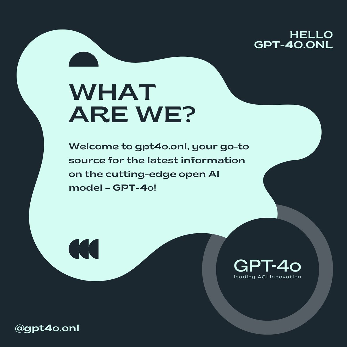 gpt4o_onl's tweet image. 📍Stay tuned by following @gpt4o.onl to get the latest news &amp;amp; updates about GPT-4o and not miss out on the exciting tests we’d be conducting on this flagship OpenAI model.
#openai #chatgpt #gpt4o #gptomni #ai #languagemodel #technology #machinelearning #artificialintelligence