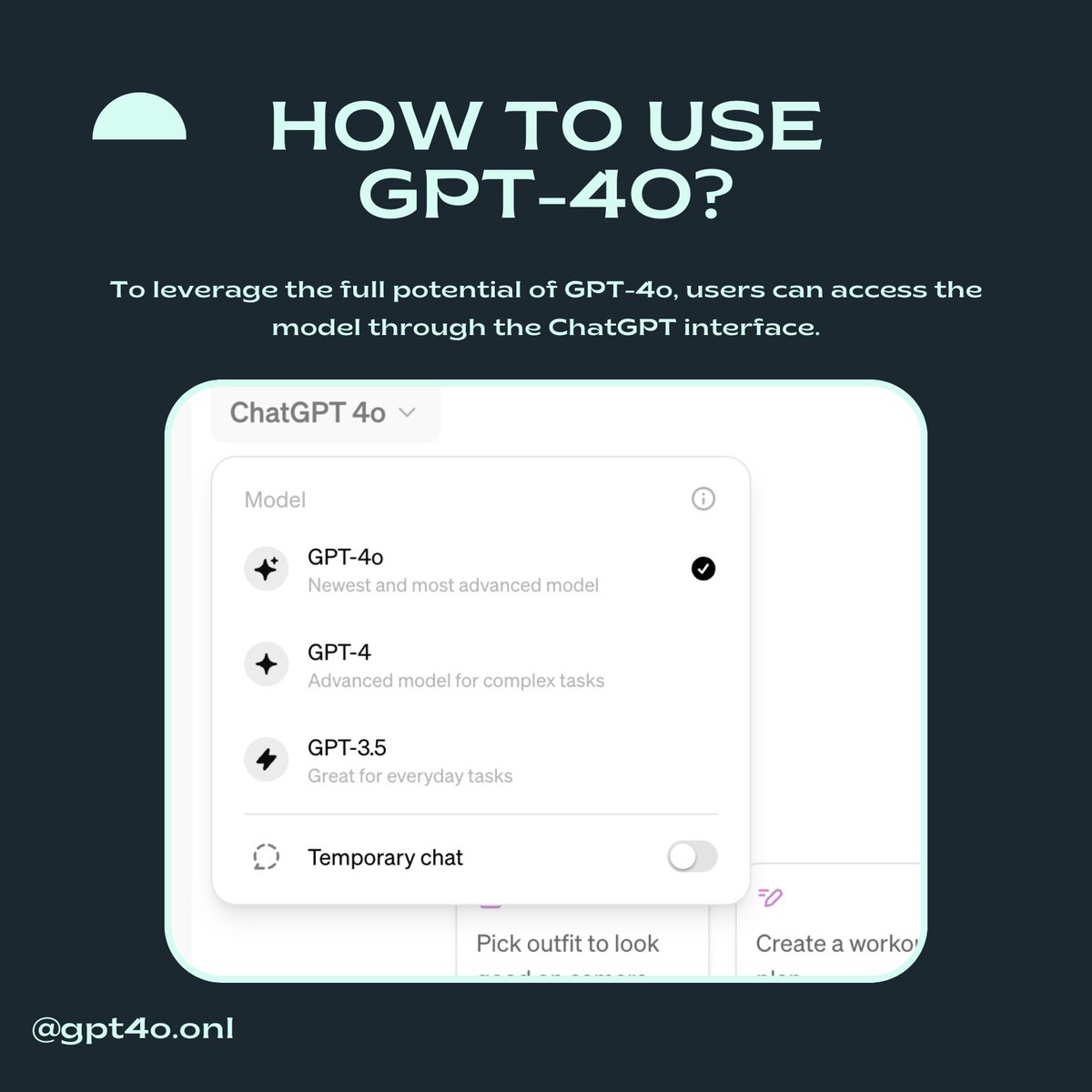 gpt4o_onl's tweet image. 📍Stay tuned by following @gpt4o.onl to get the latest news &amp;amp; updates about GPT-4o and not miss out on the exciting tests we’d be conducting on this flagship OpenAI model.
#openai #chatgpt #gpt4o #gptomni #ai #languagemodel #technology #machinelearning #artificialintelligence