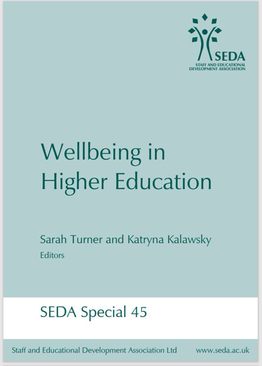 As it's #MentalHealthAwarenessWeek & MH is an important component of wellbeing, here's a link to the 'Wellbeing in Higher Education' @Seda_UK_ Special that I co-edited (and authored) with my awesome colleague Dr Sarah Turner > seda.ac.uk/product/wellbe……🙌