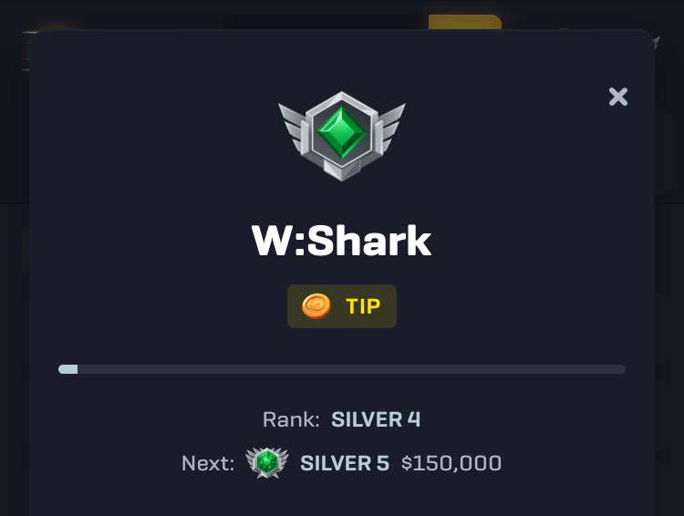 Got my rank up but at what cost? 90$ rank up rewards 80% to calendar and then ending up losing 200$. 

Always cash my friends, it’s not worth chasing loses.

Yours truly 
Shark
