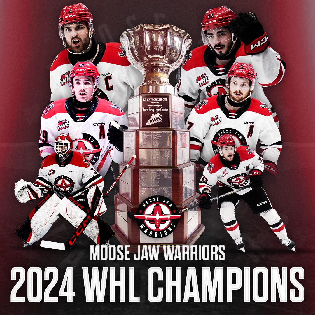 The @MJWARRIORS @TheWHL Champions has a nice ring to it. #WHLChampionship | #FeedingtheFuture CKRM.STREAMON.FM