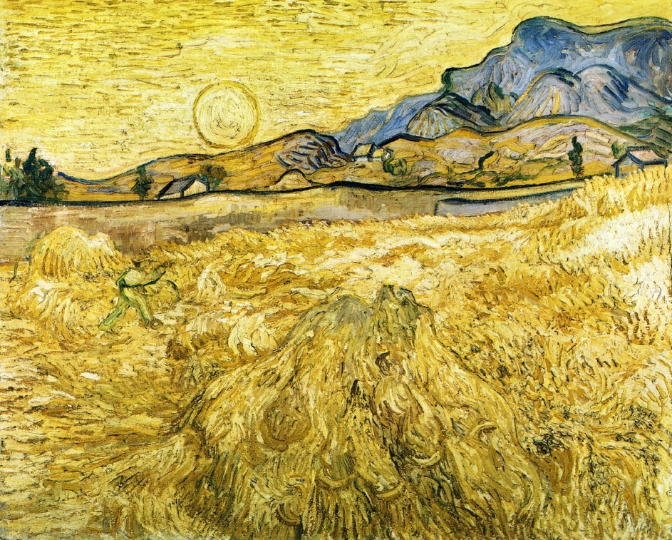 The Reaper, 1889 linktr.ee/vangogh_artbot