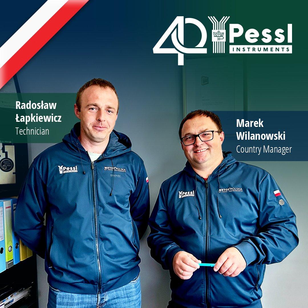 We are incredibly proud to introduce 𝐌𝐚𝐫𝐞𝐤 𝐖. and 𝐑𝐚𝐝𝐨𝐬ł𝐚𝐰 Ł. from @MetosPolska, who take exceptional care of our Polish market🌟 Join us in celebrating their remarkable achievements and the vital role they play in our success👏 #PesslTurning40