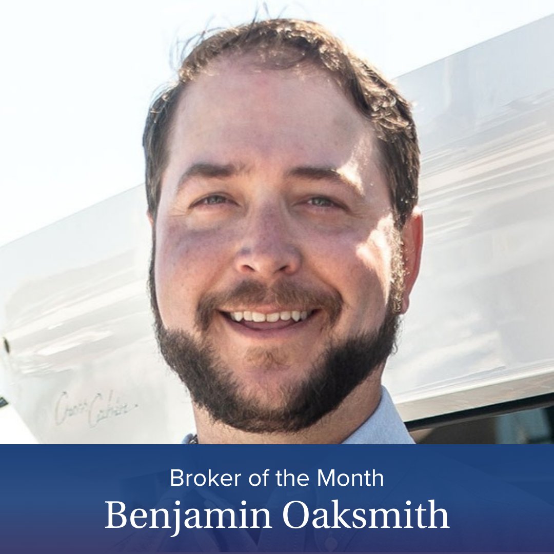 This month, in our Broker Spotlight feature, we highlight Benjamin Oaksmith, the Principal and Founder of Oaksmith Yachts. 🔗 Read the full interview: yatco.com/yatco-broker-o… #YATCO #yachtbroker #industryspotlight #yachtingindustry