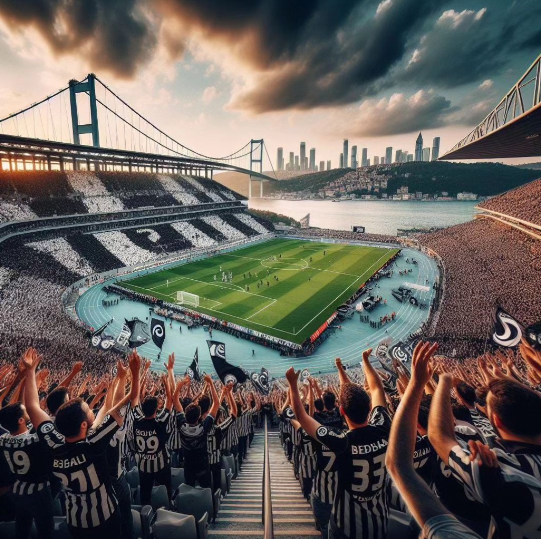 Yapay zeka ile hazırlanan Beşiktaş stadyumu nasıl olmuş ?