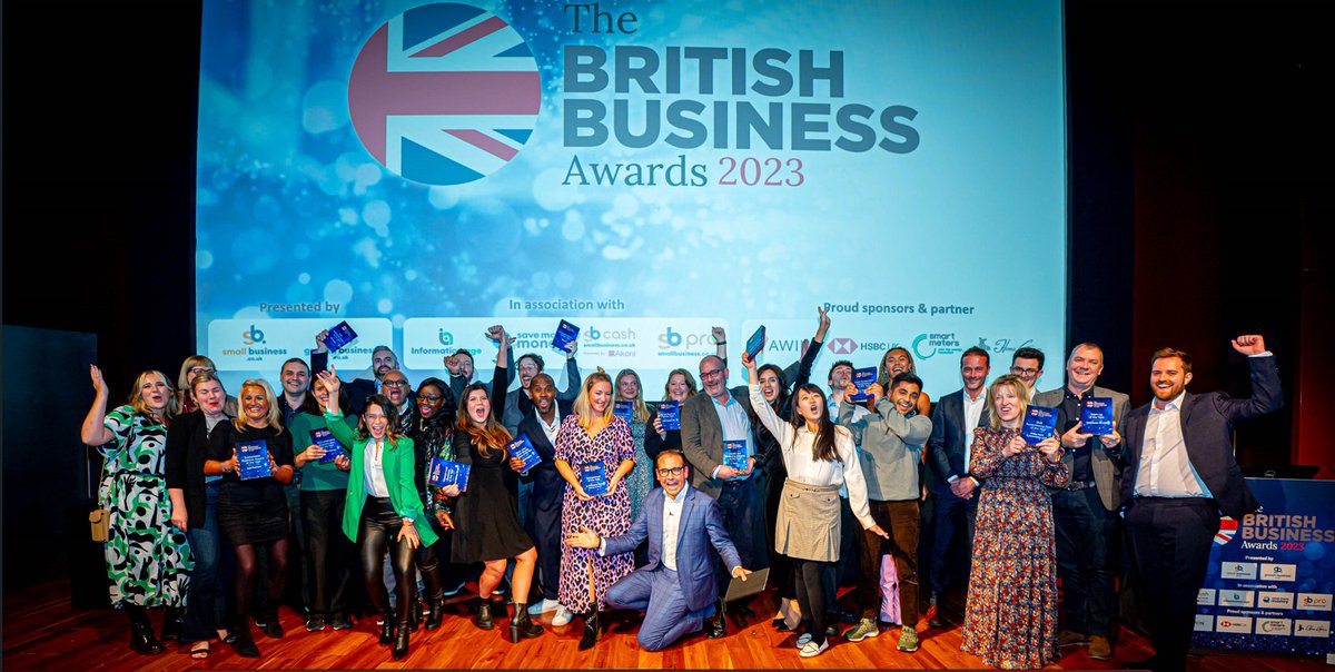 Time is running out for incredible UK businesses! ⏳ Entries for the British Business Awards close THIS SUNDAY (May 19th) at 11:59 PM. Does your company have what it takes to win? Find out & enter: britishsmallbusinessawards.co.uk/2024-categorie… #BritishBusinessAwards #BBA2024