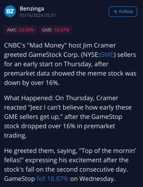 B4_4L's tweet photo. SHOULDN'T. CARE. AT. ALL.

$GME is not even a top 500 company market cap.
Search "GameStop" in news.
See how much they care. Nonstop caring.
#HODL &amp; smile https://t.co/6tmzF8gXPh