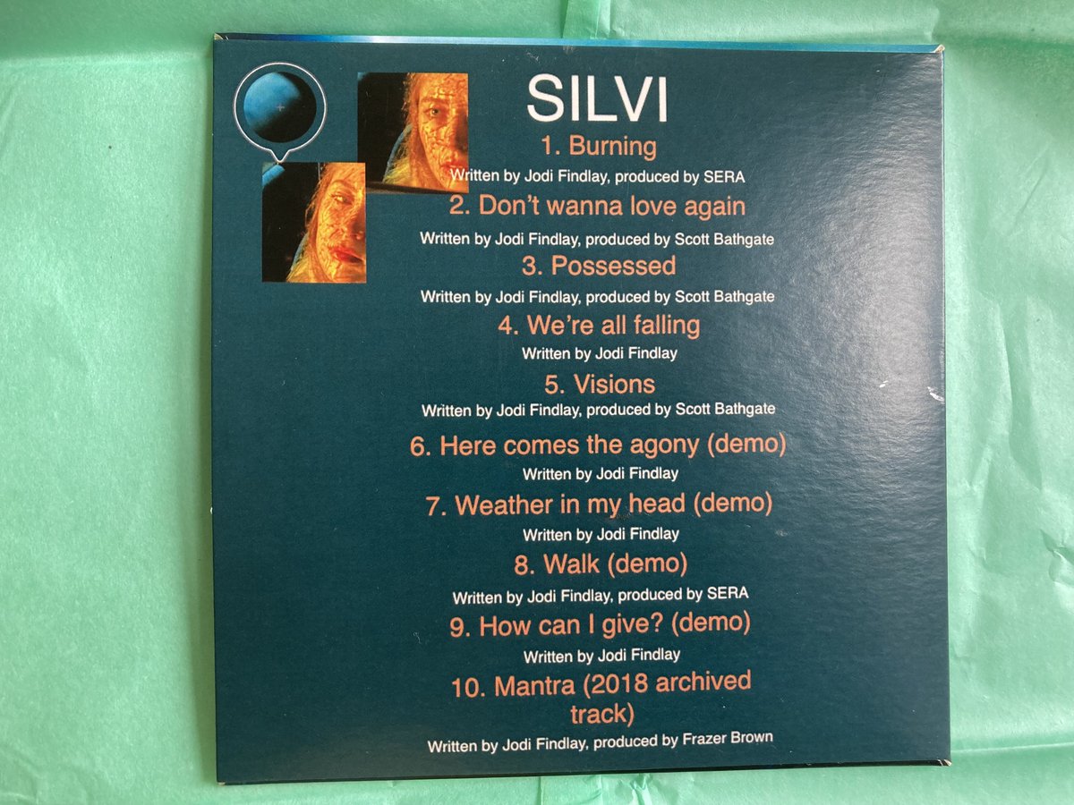 Brilliant to receive this in the post today from @SILVIsounds ... now to find a CD player that I can listen to it on!