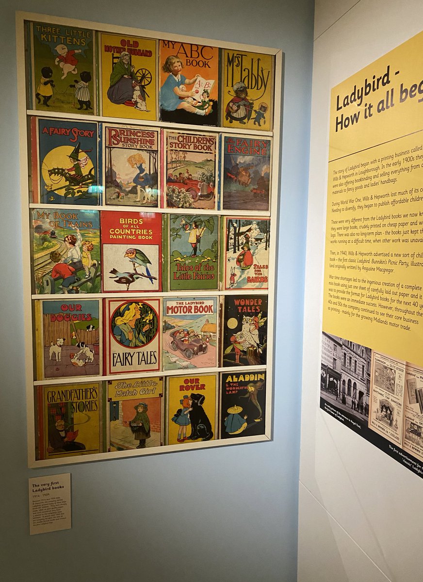 Just been to see ‘The Wonderful World of the Ladybird Artists’ Exhibition at St Albans Museum Fantastic Exhibition and seeing the ‘Read It Yourself’ Ladybird books from my childhood was 💕 Exhibition on til September 📚 @LBFlyawayhome #StAlbans #Ladybird #Exhibition