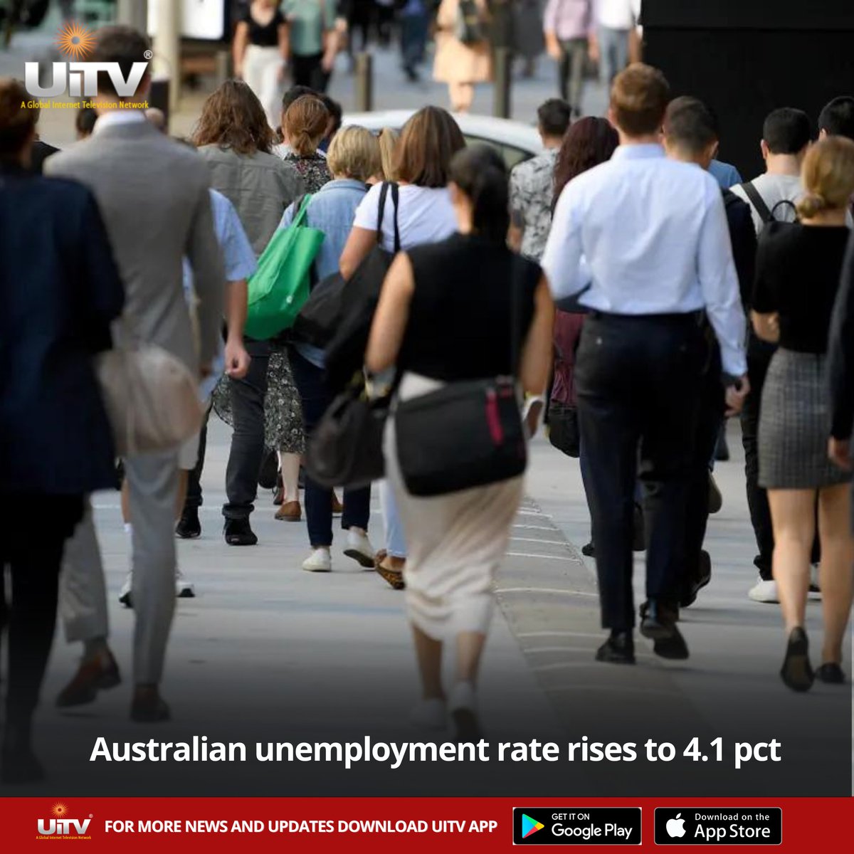Latest stats are in: Australia's unemployment rate has risen to 4.1%. Let's keep supporting each other through these economic shifts. Together, we can navigate challenges and strive for better opportunities. 💪 #Australia #Unemployment #EconomicUpdate