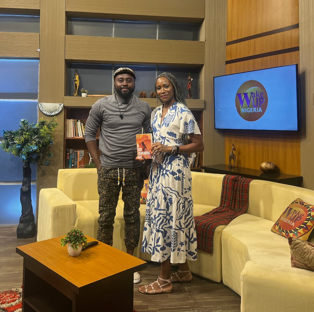 I enjoyed talkng about my characters in ‘In Such Tremendous Heat’ in more depth and discussing if people are reading more or less - more, I hope!
#insuchtremendousheat #lagos #nigerianauthor #nigerianwriter #contemporaryfiction #womensfiction @tvcnewsng @TVCconnect