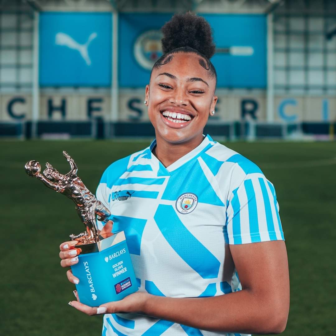 Khiara Keating has won the Barclays Women's Super League Golden Glove award for 2023/24! 🤩🧤 So proud! 🩵