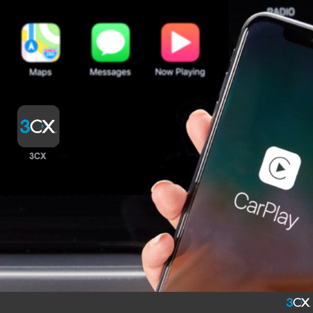 Use the power of Siri for 3CX calls and chats with the new iOS BETA and Apple CarPlay support. Try it out today and let us know what you think! 3cx.com/blog/releases/…