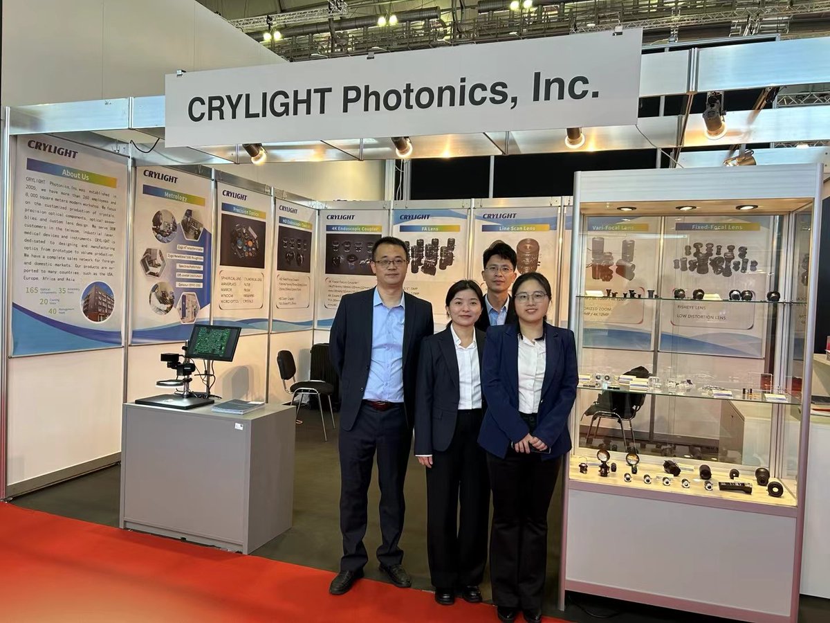 crylight_inc's tweet photo. OPTATEC 2024 DAY3

Time: May 14-16, 2024
Location: Frankfurt Exhibition Center, Germany
Booth: Hall 3.1 -620

To learn it more: https://t.co/a9uDf5G43v https://t.co/67TNMDPzNi
