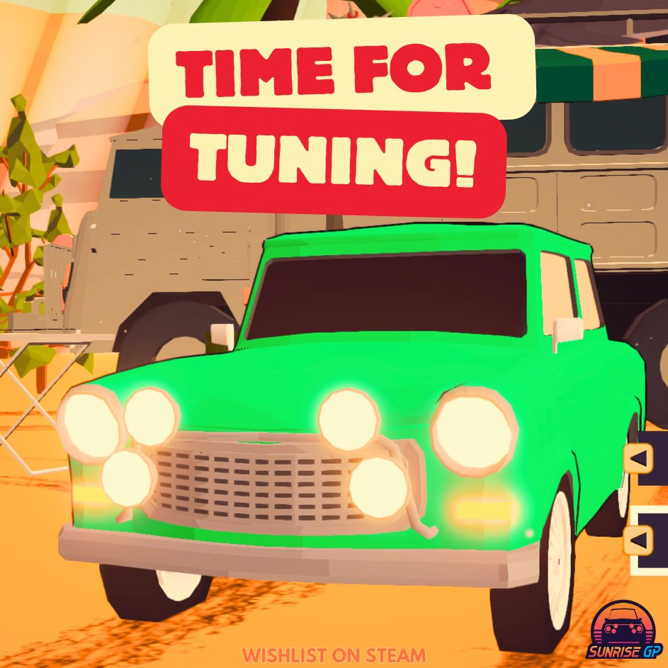Did you know that in Sunrise GP you can customize the appearance of your favorite car to suit your driving style?
Check out this title now on Nintendo Switch, or soon on the #Xbox and #Steam versions!