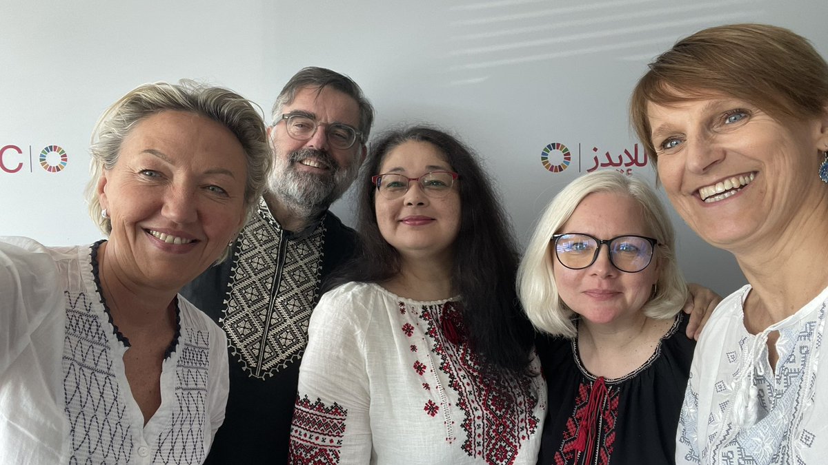 With the amazing #EECA team, we conducted the stock-taking exercise while celebrating #EmbroideryDay—a day of joy, love, and life! These moments bind us in tough times and fuel our hope for a brighter future for our region. #EmbroideryDay #EECA #endingAIDS