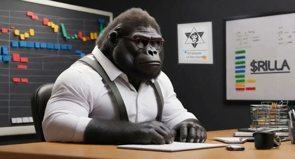 🔥Gorilla with glasses🔥

👀$RILLA  Something is brewing 👀

👉swap.ebisusbay.com/#/swap?outputC…

#cronosmeme #cronosMemesDegens #crofam #cronos #cronoschain #memecoin #fftb #memeseason #cronosmemeseason