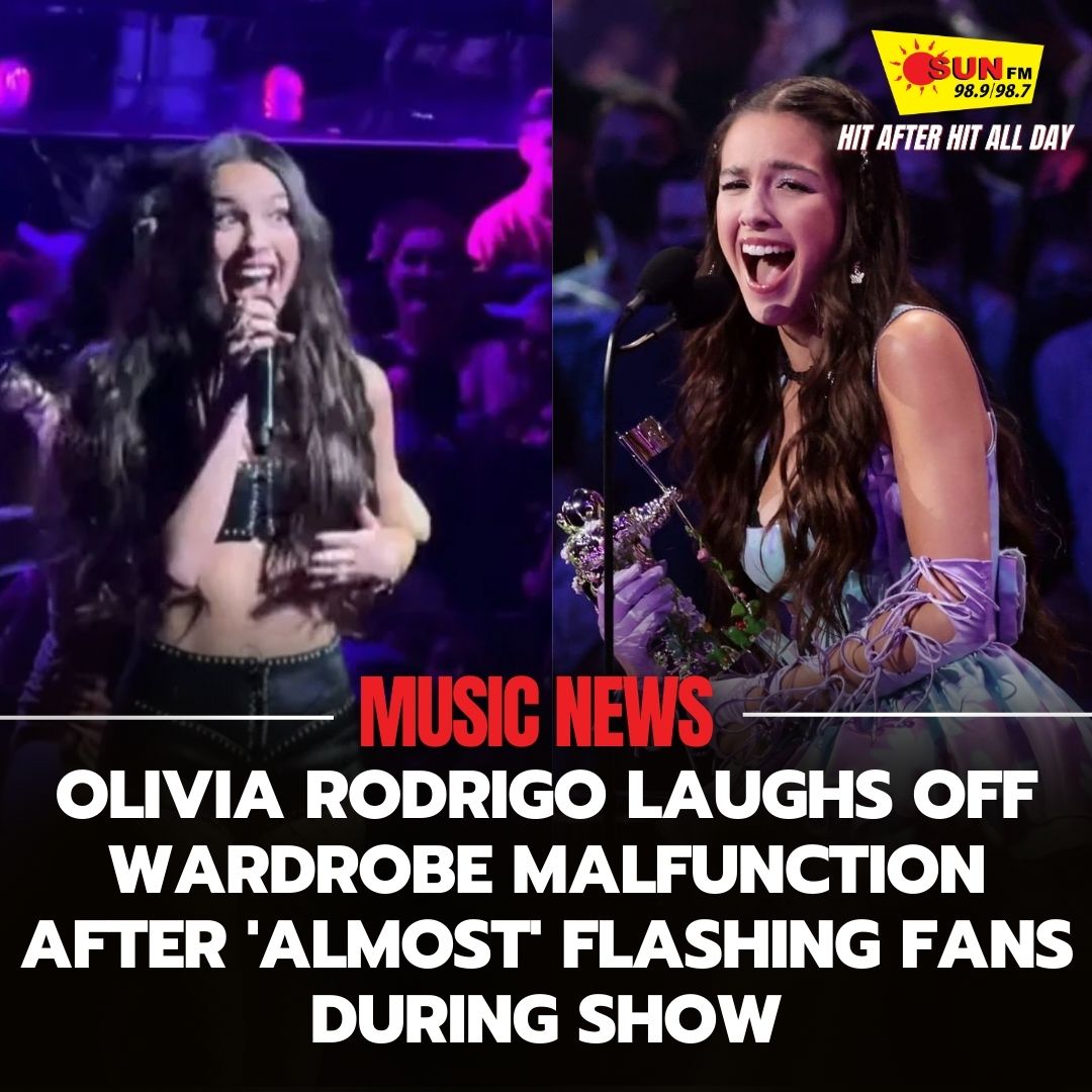 Olivia Rodrigo handled a wardrobe malfunction like a pro during her GUTS tour in London! 🎤👚 She kept singing and dancing, even as a backup dancer helped fix her top. True professionalism! 💪 #OliviaRodrigo #GUTSTour #trend #stageshow