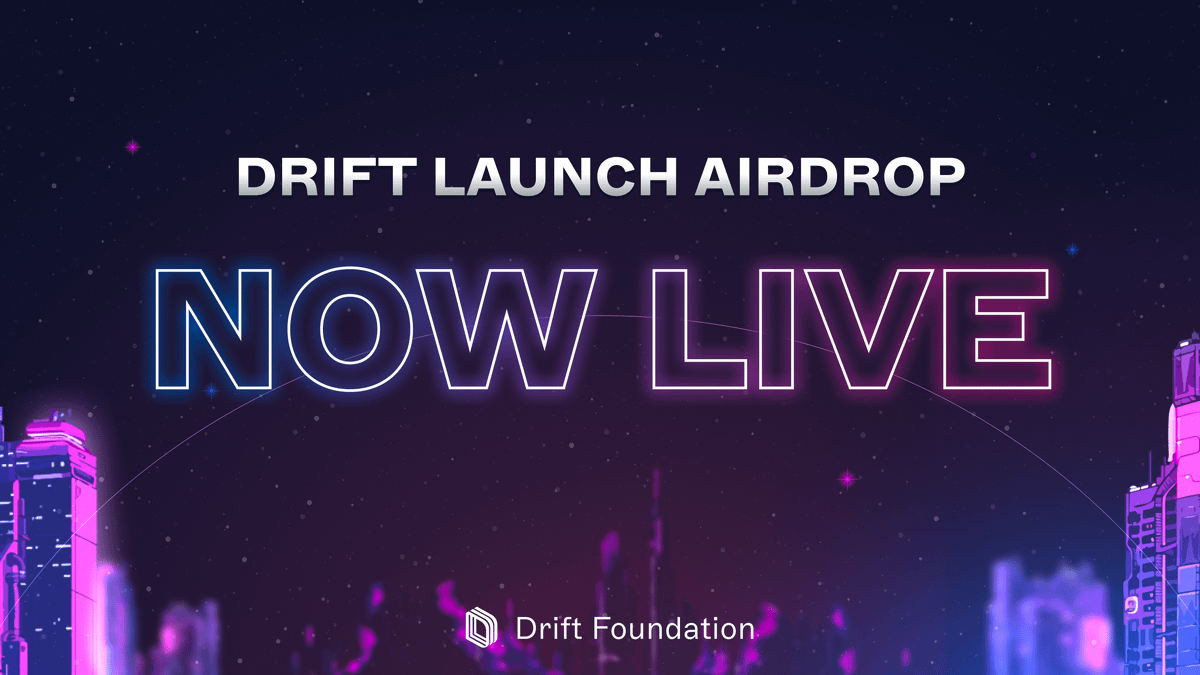 Drift Foundation tweet media