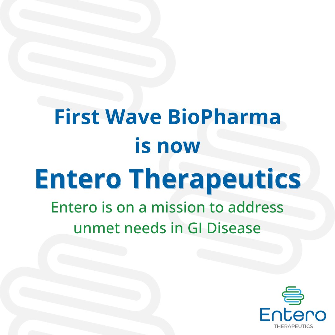 enterothera's tweet photo. Today, we announced our new corporate name: Entero Therapeutics, underscoring our commitment to addressing unmet needs in #GastrointestinalDisease that include #CeliacDisease. 

Learn more here: https://t.co/02tVwwQhOe 

#CeliacDiseaseResearch https://t.co/J7pZcIG1AG