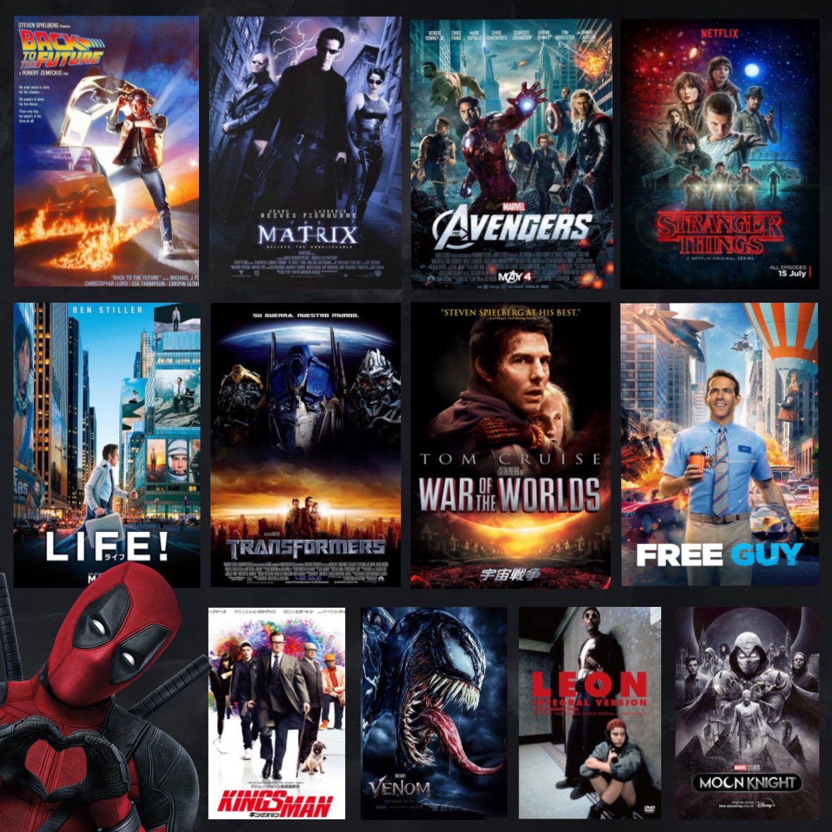 Infinity_0321's tweet photo. 映画が生き甲斐の社会人です🙋‍♂️

かっこよくて非現実的な映画が好きです！🎥グッズを飾る所や身につける物を自作してるときが1番幸せです𓀀
そして自分で作った衣装でコスプレにも挑戦してみたいッ！！

#映画好きと繋がりたい
#洋画好きと繋がりたい
#MARVEL好きと繋がりたい
#MCU好きと繋がりたい https://t.co/XQYvY1PcQM
