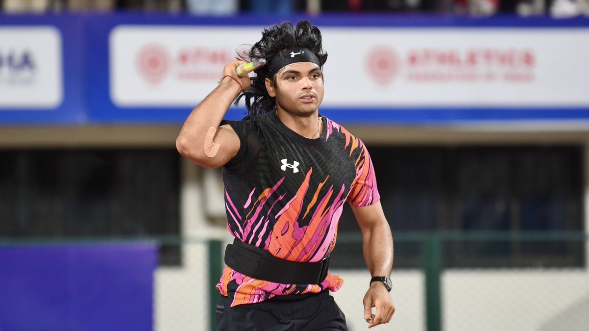 Neeraj_chopra1's tweet photo. तीन साल के इंतजार के बाद भारत में एक competition में भाग लेकर वास्तव में खुशी हुई | कलिंगा स्टेडियम में Javelin throw का उत्साह देखना अद्भुत था | 🙏
Thank you, Odisha. Thank you, India. 🇮🇳
The Road to Paris continues! 💪 https://t.co/TlQlTslWIp