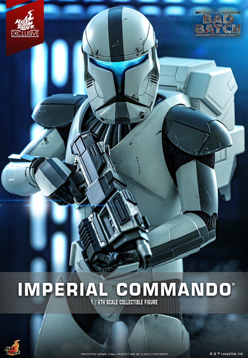Hot Toys #StarWars: The Bad Batch 1/6th scale Imperial Commando Collectible Figure dlvr.it/T6yjyD