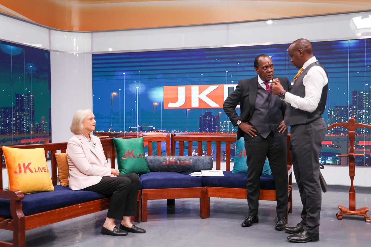 KoinangeJeff's tweet photo. About Last Night- a straight-shooting, no holds barred Conversation #JKLive @citizentvkenya with @USAmbKenya Meg Whitman..everything from US Kenya relations to President Ruto's upcoming state visit to washington DC.......If you missed it catch-up @YouTube and Spread THE WORD! @PSdxb @xtiandela @USEmbassyKenya @monicakiragu_