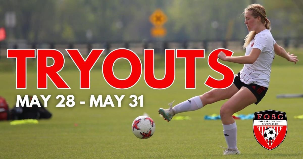 Don’t forget to register for 2024-2025 FOSC tryouts! Both current #FOSC players and prospective players will need to click on the REGISTER FOR TRYOUTS link at foscsoccer.com/join-fosc-1/pl… to register.