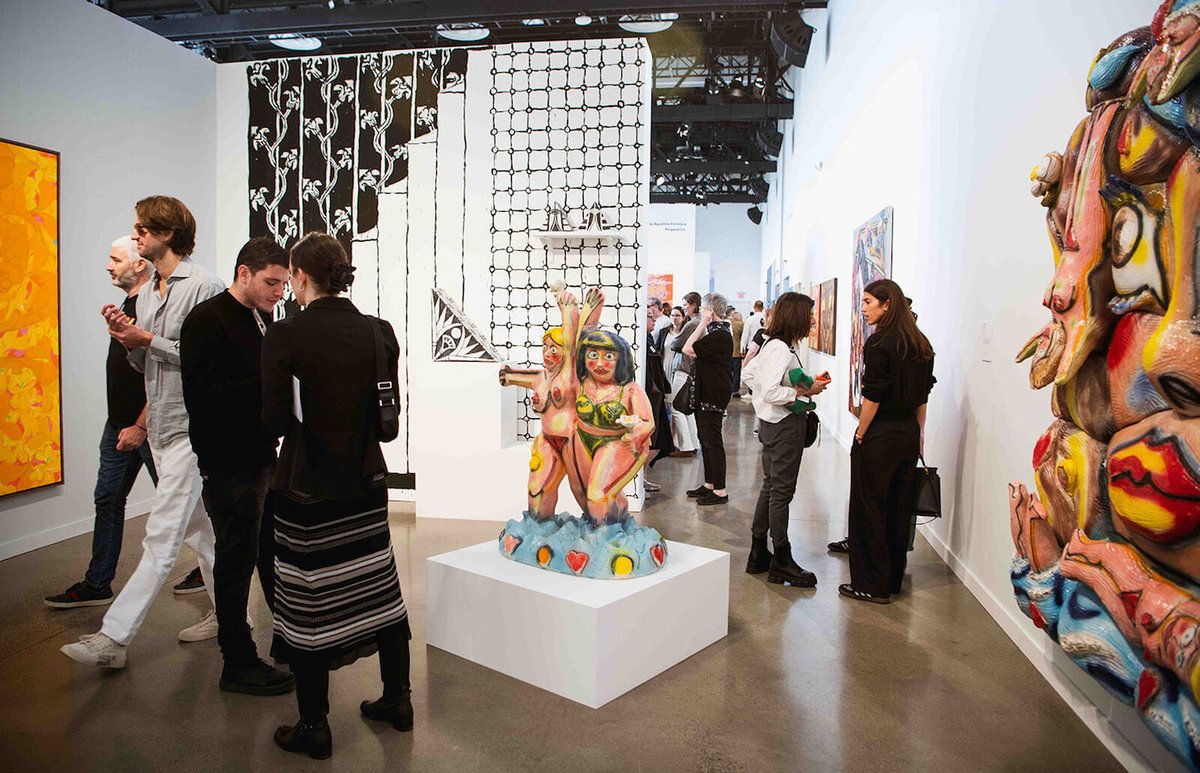 New York’s Independent Art Fair 2024 by Ilka Scobie bit.ly/3wB37I8 @friezeofficial @artbasel