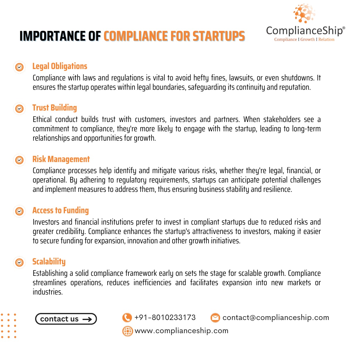 complianceship's tweet photo. Complianceship: Your Partner in Startup Success. From TDS returns to Company Incorporation and Trademark services, we understand the importance of compliance for startups. Let us guide you towards sustainable growth and regulatory excellence. https://t.co/8g0ziOSOXP
