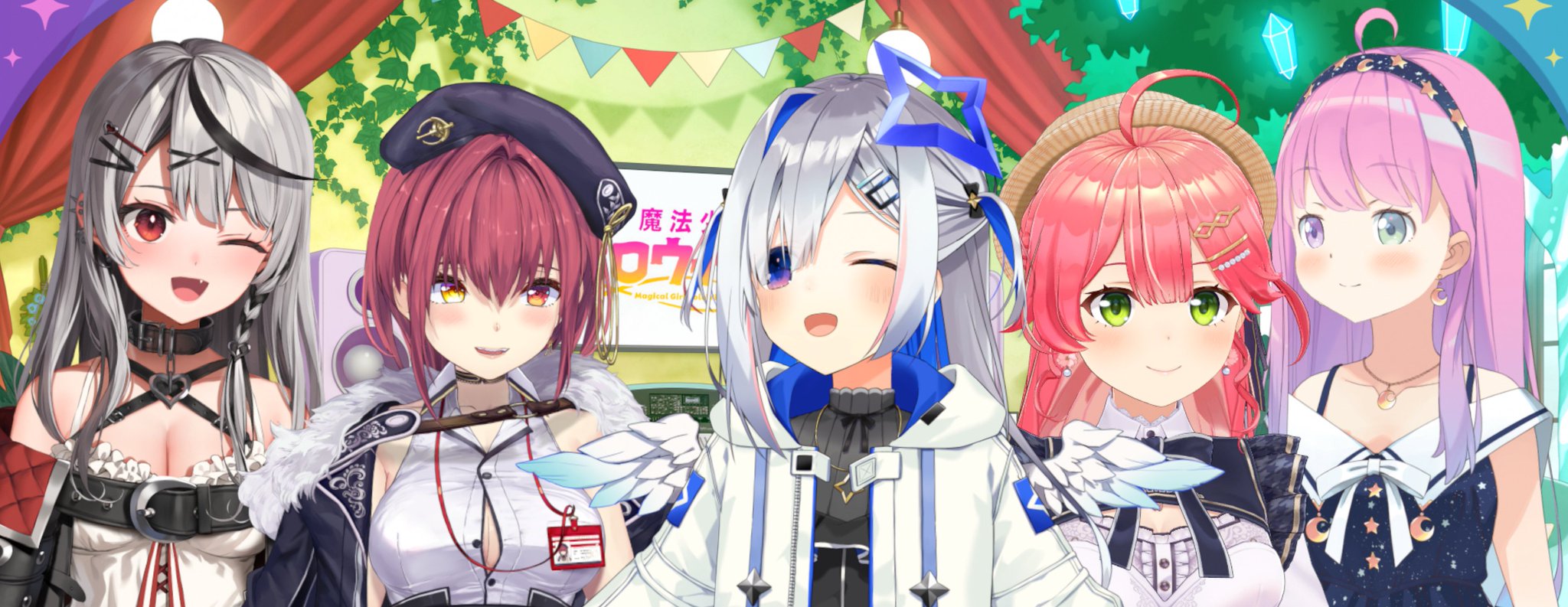 ホロライブ魔法少女ホロウィッチトレーディング缶バッジ天音かな