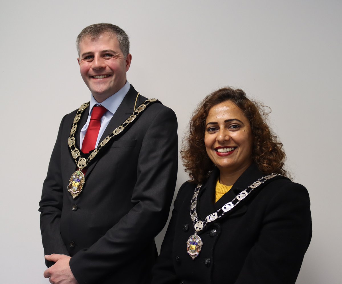 Introducing Hertsmere's new Mayor and Deputy Mayor👏
Cllr Richard Butler, pictured left, takes over the role as Mayor from Cllr Chris Myers and was inaugurated at our annual meeting yesterday.
The new Deputy Mayor, Cllr Parveen Rani, pictured right, was also welcomed.