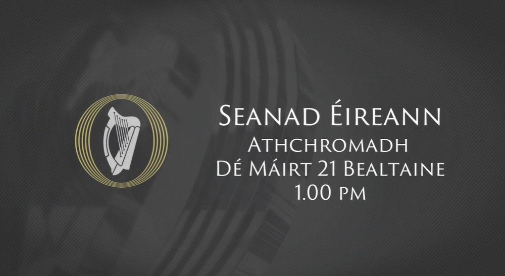 #Seanad Éireann has adjourned for this evening and will resume at 1.00 pm on Tuesday 21st of May 2024 #SeeForYourself #FéachTúFéin