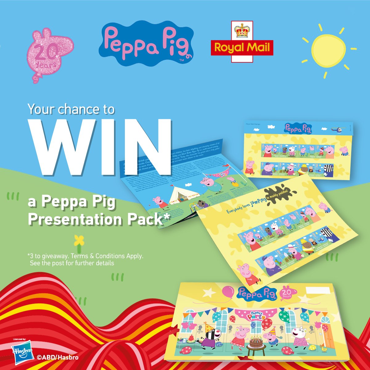 Royal Mail Stamps (@royalmailstamps) on Twitter photo Here's your chance to win a Peppa Pig Presentation Pack (3 to give away).
Q. What kind of animal is Peppa's friend Zoe?
To enter, like + RT + comment below with the correct answer by 11:59pm on 21/05/2024
18+ UK only. Ts & Cs: ms.spr.ly/6018YM2bm
<a href="/peppapig/">Peppa Pig Official</a>
#PeppaPig Here's your chance to win a Peppa Pig Presentation Pack (3 to give away).
Q. What kind of animal is Peppa's friend Zoe?
To enter, like + RT + comment below with the correct answer by 11:59pm on 21/05/2024
18+ UK only. Ts & Cs: ms.spr.ly/6018YM2bm
<a href="/peppapig/">Peppa Pig Official</a>
#PeppaPig