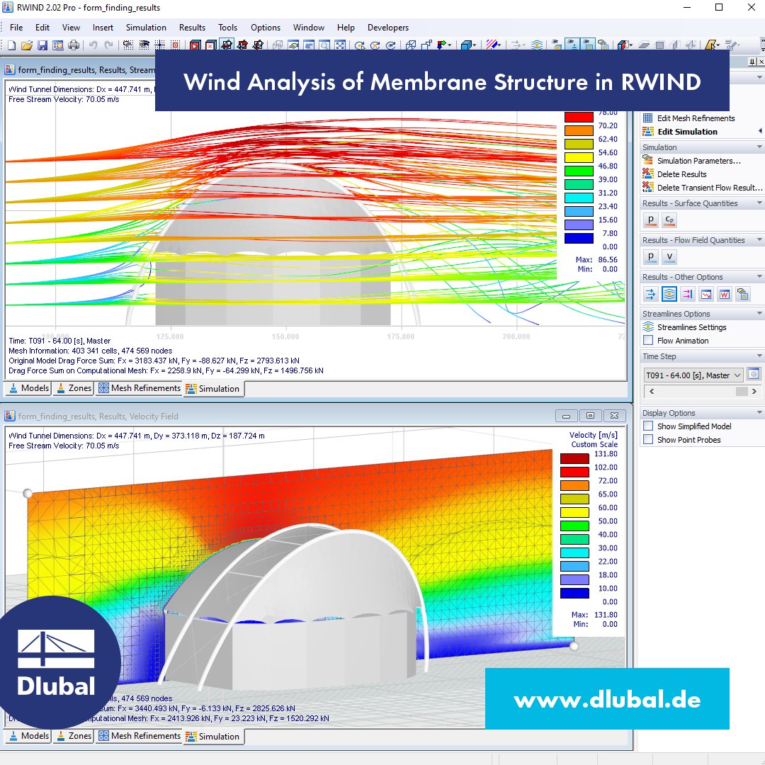 dlubal_en's tweet photo. Wind Analysis of Membrane Structure in RWIND
https://t.co/G05wP4PXcw
#RWIND #DlubalSoftware #WindAnalysis #MembraneStructures #EngineeringSoftware #StructuralAnalysis #Innovation https://t.co/S50hhM9hbY